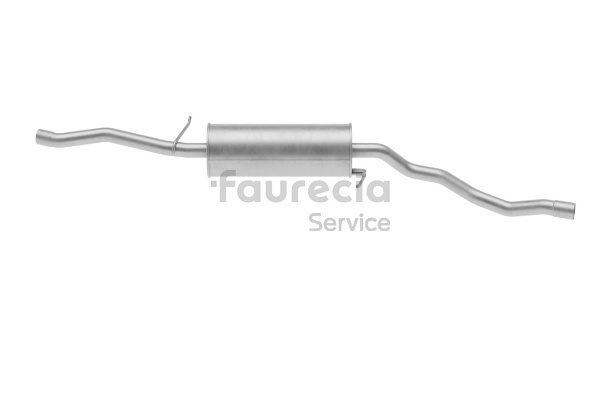 Köp billiga original Mittenljuddämpare FS30498 jämförbara med 7M0253409M OEM nummer på nätet
