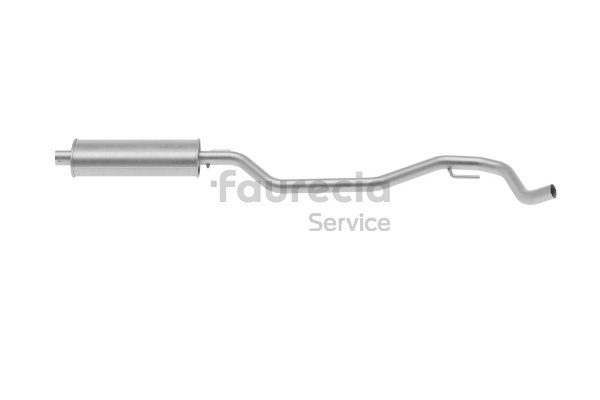 OEM Predný tlmič výfuku Opel Vectra C Sedan 2006 24447474, 5852182, 5852572 Faurecia