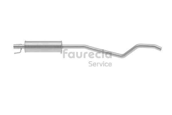 OEM Forreste lyddæmper VAUXHALL Astra Mk4 (G) Cabriolet (T98) 2003 13110766, 13250925, 5852300 Faurecia