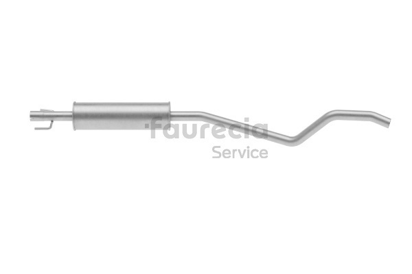 OEM Forreste lyddæmper VAUXHALL Astra Mk4 (G) Cabriolet (T98) 2001 13115643, 5852419, 852096 Faurecia