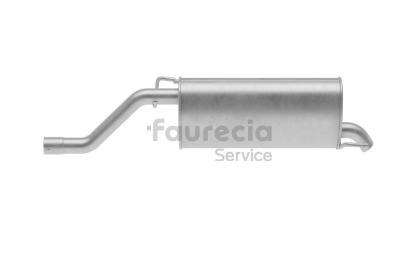 OEM Einddemper VAUXHALL 1.4 75 PK Benzine 13220777 van Faurecia online aan geweldige prijzen