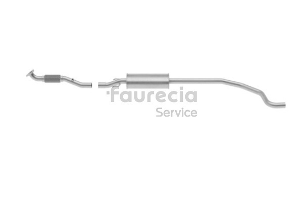 OEM Predný tlmič výfuku OPEL 1.8 (F08, F68) 107 HP Benzín 13220793 od Faurecia online za výborné ceny