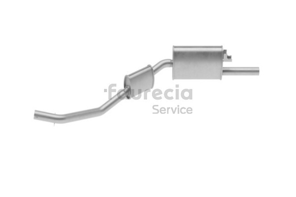 Köp Faurecia Bakre ljuddämpare Produktnummer: FS45017 till det förmånliga priset av 2072,32 kr