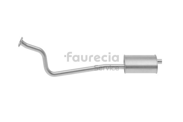 Faurecia FS45396 silencieux avant CITROËN Jumpy III Van V E-JUMPY 136 CH Éléctrique