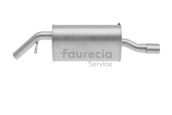 Köp Faurecia Bakre ljuddämpare Produktnummer: FS45828 till det förmånliga priset av 2314,26 kr