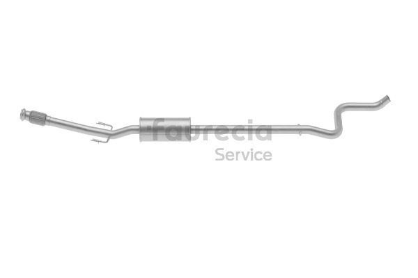 OEM Toba esapament primara Peugeot 207 WA 2014 1613222380, 1613222480, 1717GQ Faurecia
