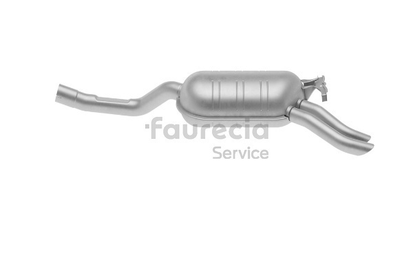 Köp billiga original Bakre ljuddämpare FS50093 jämförbara med 1244919201 OEM nummer på nätet