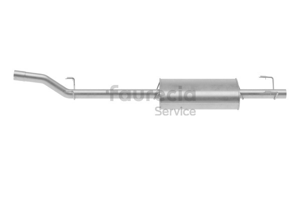 OEM Einddemper MERCEDES-BENZ 310 D 2.9 4x4 (903.421, 903.422, 903.423) 102 PK Diesel 6904907819 van Faurecia online aan verbazingwekkende prijzen