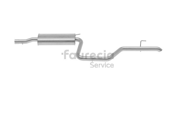 Köp billiga original Bakre ljuddämpare FS50316 jämförbara med 6384901315 OEM nummer på nätet