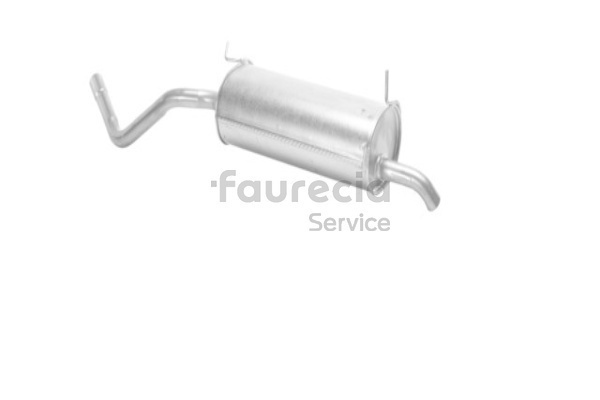 Faurecia FS55584 silencieux d'échappement RENAULT Scénic I JA0/1, FA0 1.4 16V 95 CH Essence