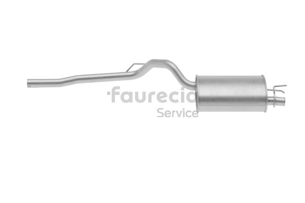 OEM Einddemper RENAULT 1.2 16V 75 PK Benzine 8200038995 van Faurecia online aan verbazingwekkende prijzen