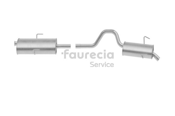 Köp billiga original Bakre ljuddämpare FS55603 jämförbara med 6025304101 OEM nummer på nätet