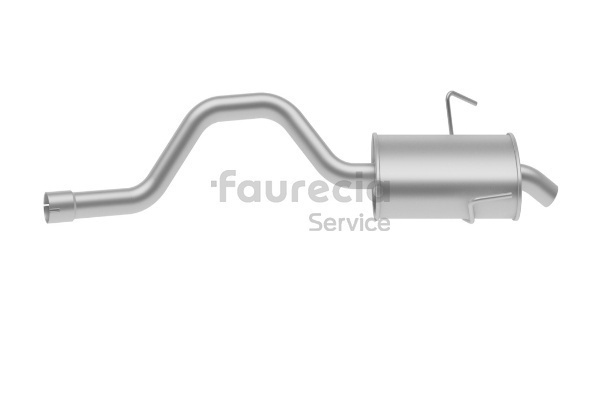 Įsigykite Faurecia Galinis duslintuvas Prekės Nr.: FS55638 už žemiausią 113,30 € kainą