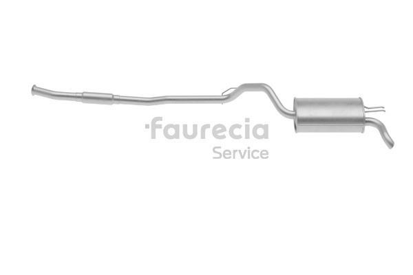 Įsigykite Faurecia Galinis duslintuvas Prekės Nr.: FS55726 už žemiausią 136,21 € kainą