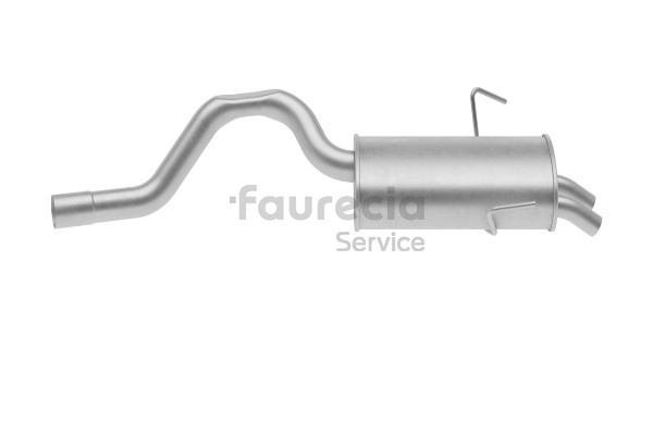 Köp Faurecia Bakre ljuddämpare Produktnummer: FS55763 till det förmånliga priset av 1634,73 kr