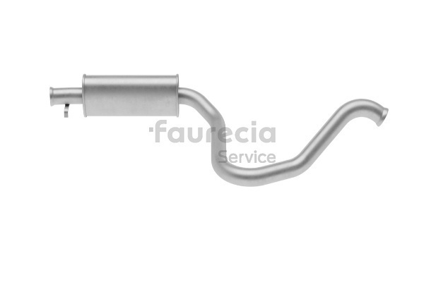 OE Forreste lyddæmper SAAB 9-3 2012 4226320, 4528253, 4904777 fra Faurecia