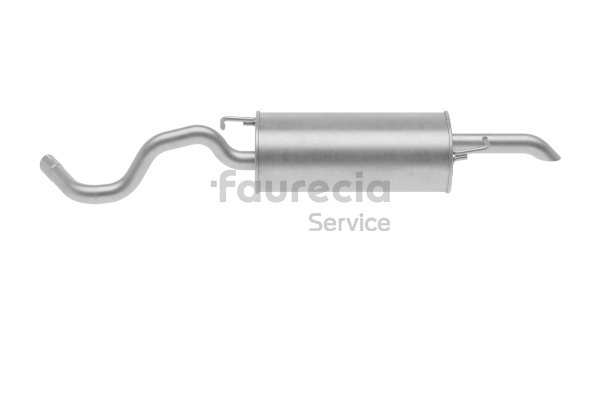 Compre online originais a baixo custo Panela de escape traseira FS63122 comparáveis com os números OEM 1J5253609P