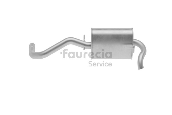 Faurecia 6X0 253 609 C Endschalldämpfer