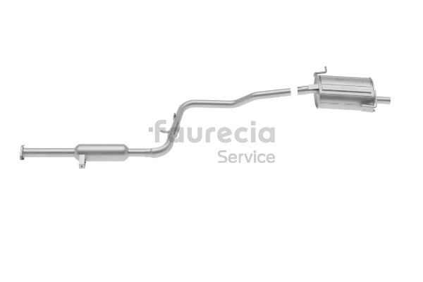 OEM Einddemper SUZUKI 1.0 i 54 PK Benzine 1430063E10 van Faurecia online aan geweldige prijzen