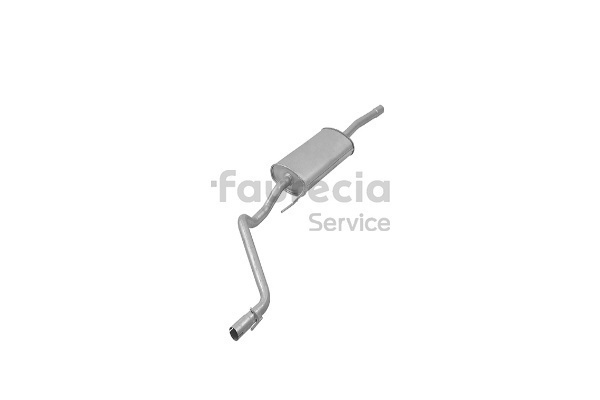 Vásároljon Faurecia Hátsó hangtompító alkatrészt, termékkód: FS80147 alacsony áron: 44902,00 Ft