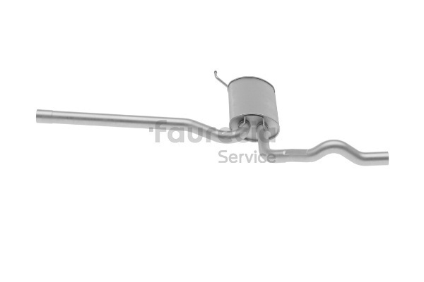 OEM Främre ljuddämpare VW Passat B5 2001 3B0253409, 3B0253409B, 8D0253209C Faurecia