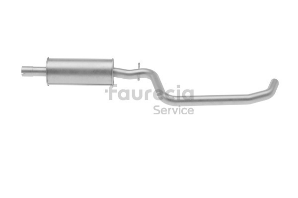 Faurecia 1T0 253 209 D Mittelschalldämpfer