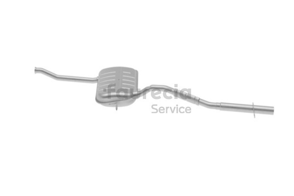 OEM Toba esapament finala Volvo C70 1 Cabrio 2000 3531971, 3531974, 8631006 Faurecia