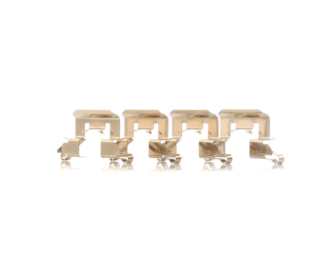 Ford Fiesta Mk5 Saloon 2003 Front brake pad fitting kit QUICK BRAKE OEM