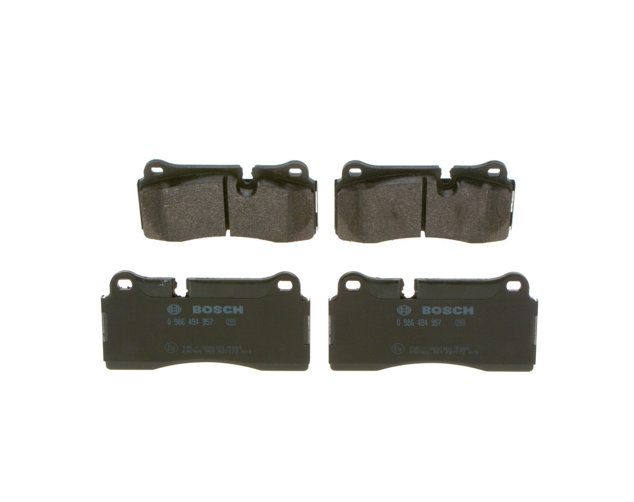 Iegādājieties lēti oriģinālo Bremžu kluči 0 986 494 957 comparable with 4S0698451A OEM numbers online