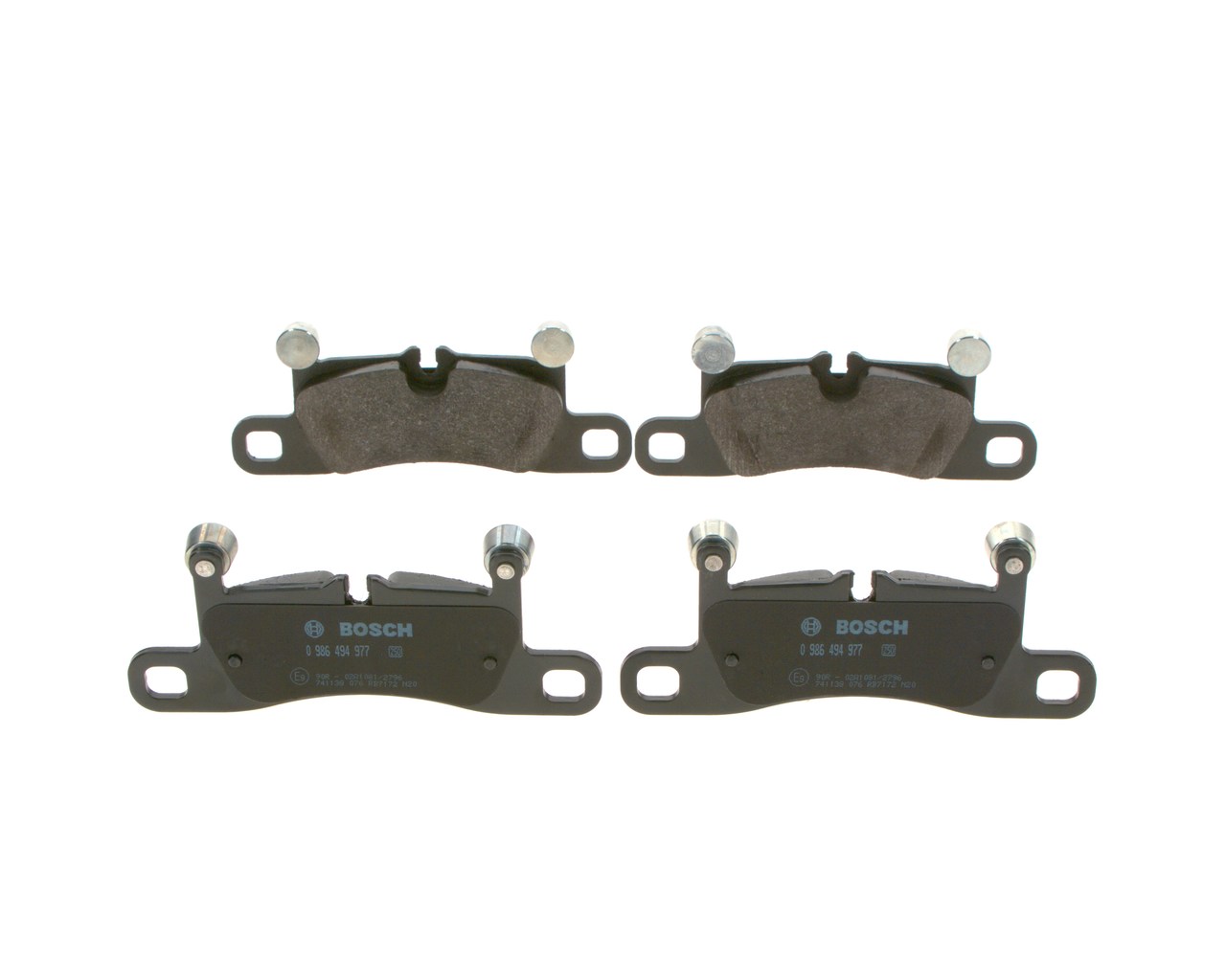 OEM Juego de pastillas de freno PORSCHE Turbo E-Hybrid AWD (9YBCT1) 740 CV Gasolina/eléctrico 99135293902 de BOSCH online a precios inmejorables