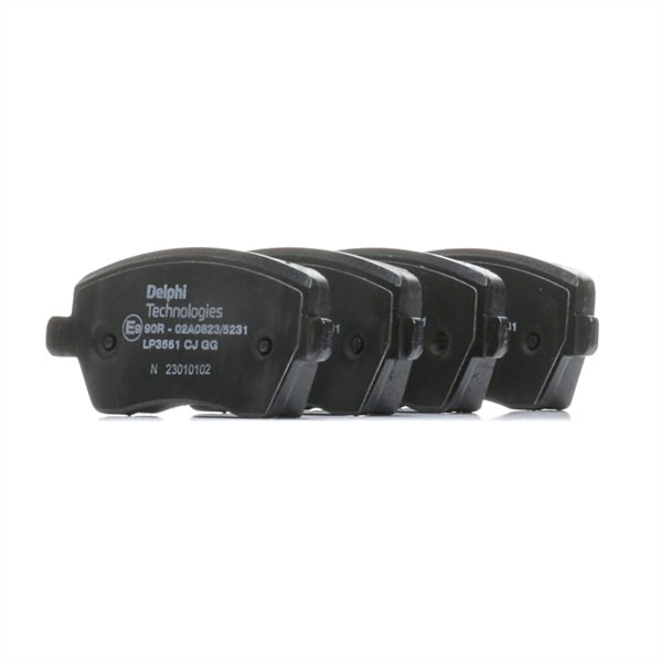DELPHI Kit pastiglie freni LP3551