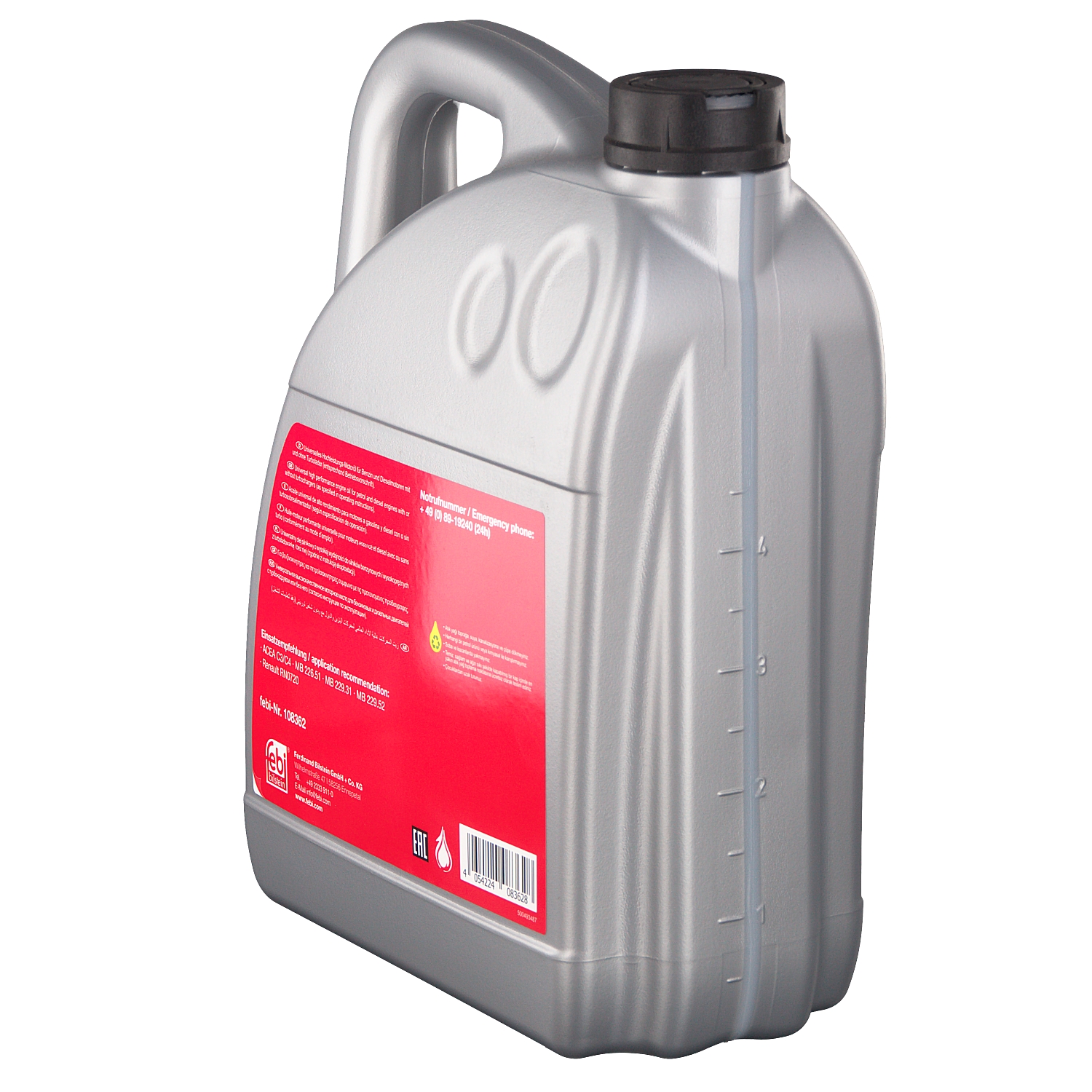 Kupuj FEBI BILSTEIN Olej silnikowy Produkt No.: 108362 w niskiej cenie, tylko 211,77 zł