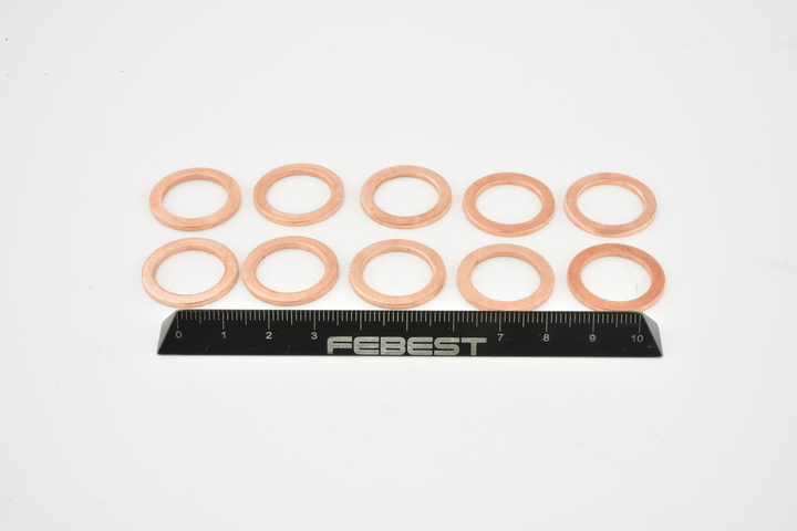 Buy FEBEST Seal Ring, coolant tube Product No.: RINGOL-029-PCS10 at the low price of £ 11,10