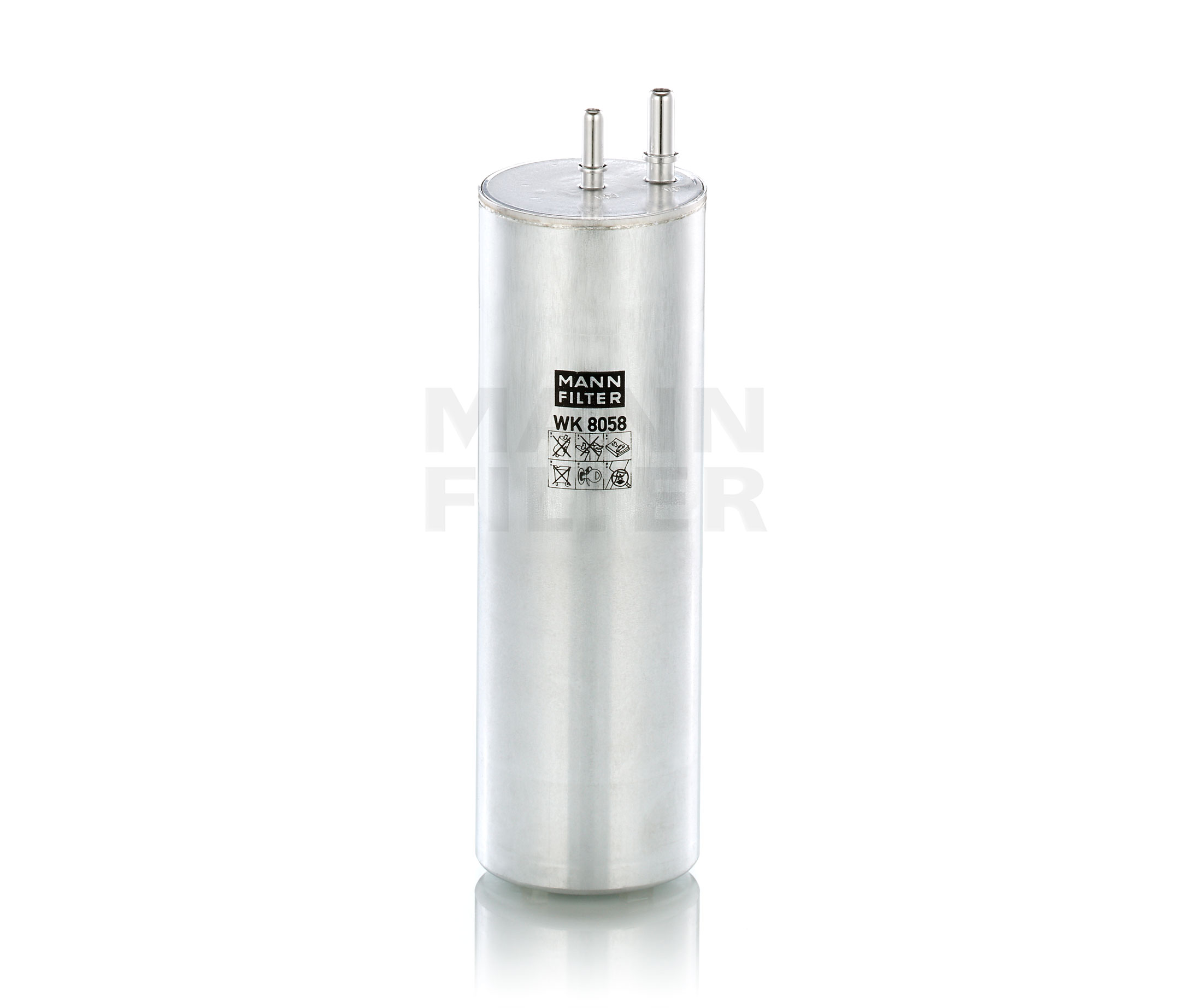 Įsigykite MANN-FILTER Kuro filtras Prekės Nr.: WK 8058 už žemiausią 38,16 € kainą