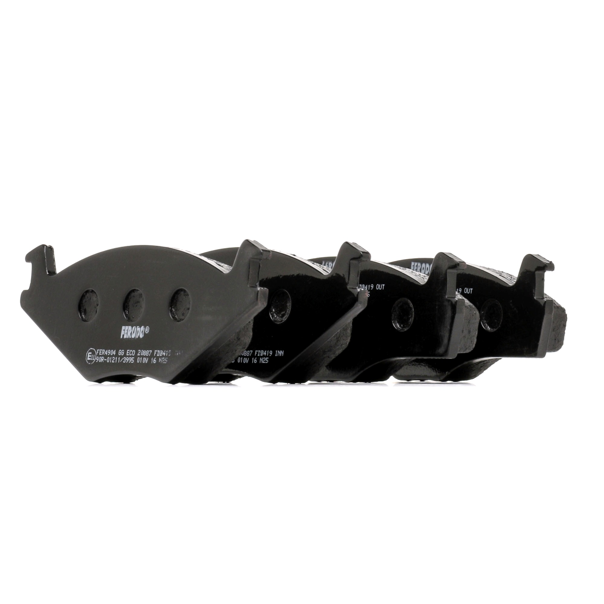 Ostke FERODO Piduriklotsid Toode nr.: FDB419 madala hinnaga 22,24 €