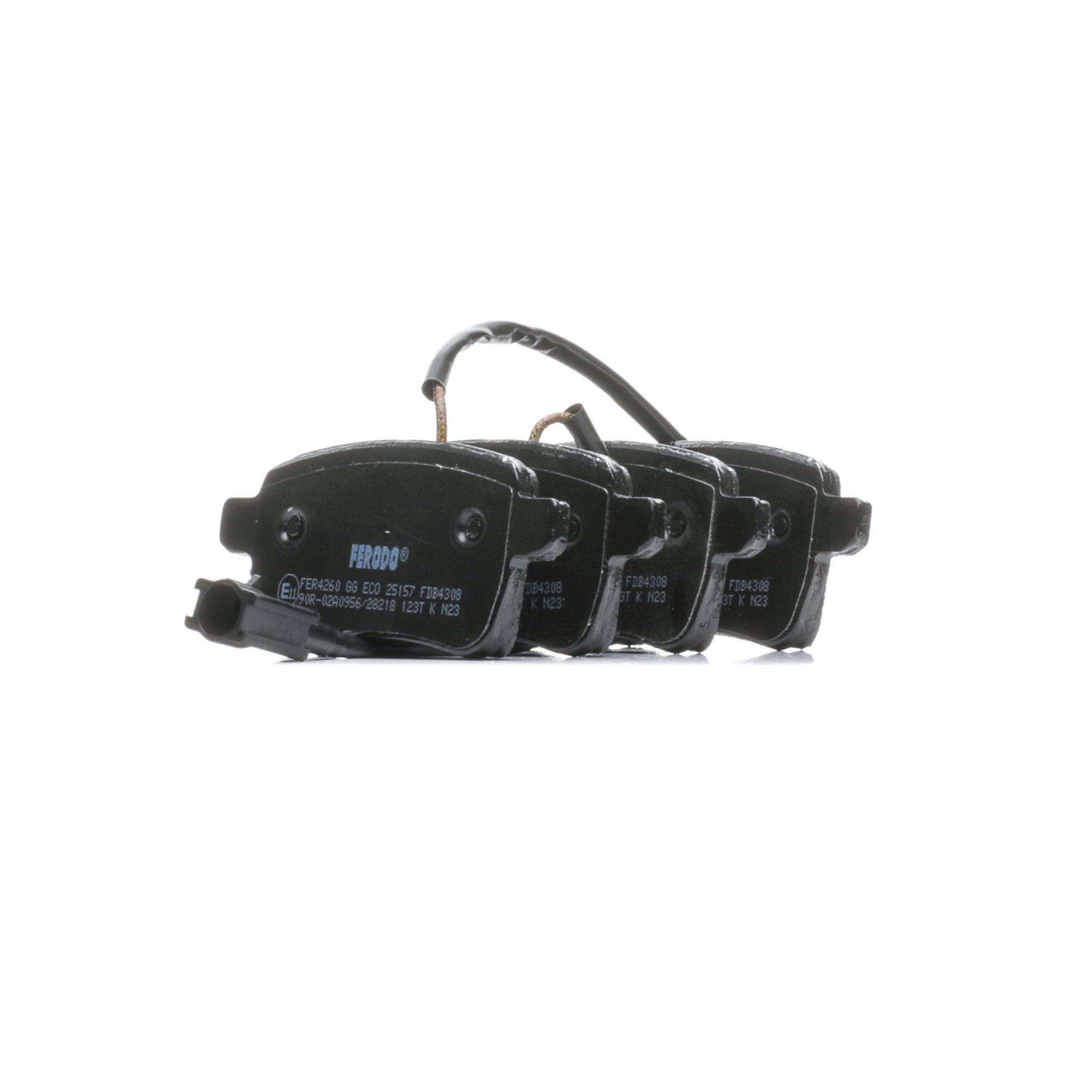 Ostke FERODO Piduriklotsid Toode nr.: FDB4308 madala hinnaga 38,72 €