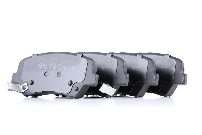 Kupte si levné originální Sada brzdových destiček, kotoučová brzda 116261 porovnatelné s 58101A6A00 OEM čísly online