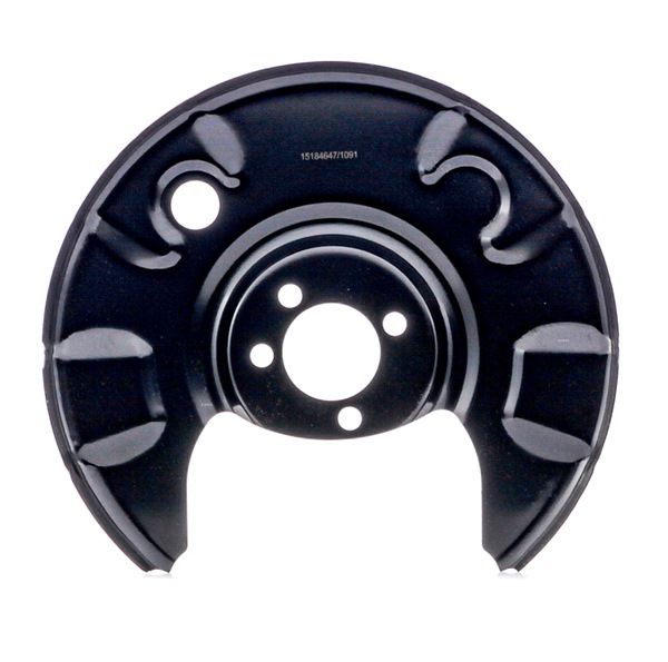 VW Scirocco 2 1982 Dubļu sargs, bremžu disks RIDEX OEM 191615612, 171615311, 171615311