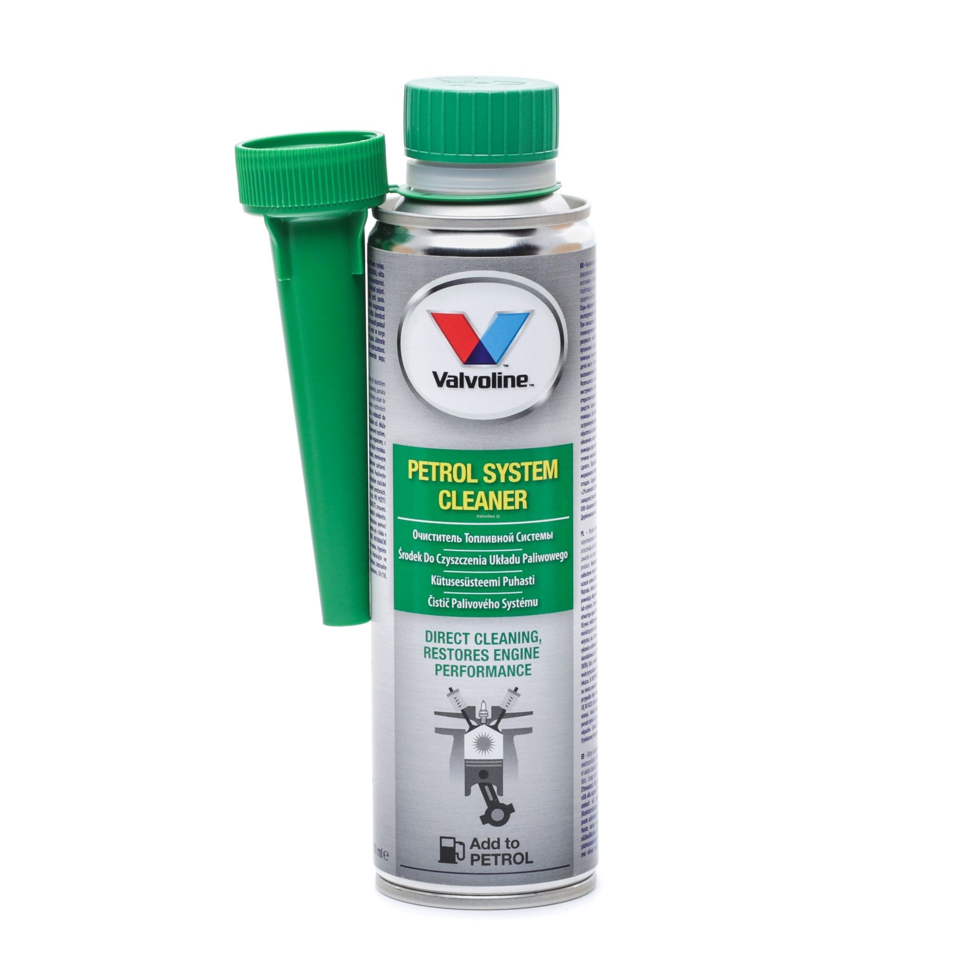 Köp Valvoline Rengöring, bensininsprutningssystem Produktnummer: 882819 till det förmånliga priset av 181,67 kr