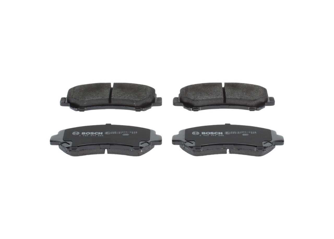 OEM Комплект спирачно феродо, дискови спирачки NISSAN 3.5 294 K.C. бензин 5581057L00 от BOSCH онлайн на супер цени