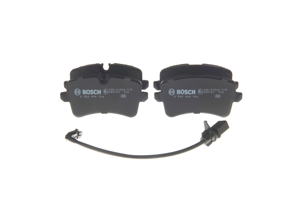 Cumpărați Plăcuțe de frână de la BOSCH Număr produs: 0 986 494 916 la prețul de doar 231,93 lei