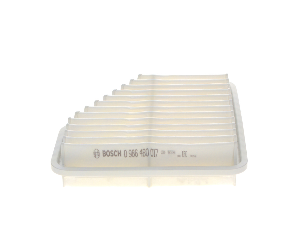 Köp BOSCH Luftfilter Produktnummer: 0 986 4B0 017 till det förmånliga priset av 317,67 kr