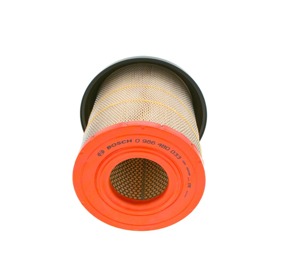 Įsigykite nebrangią originalią Oro filtras 0 986 4B0 033. sulyginama su 0040947404 OEM numeriais internetu