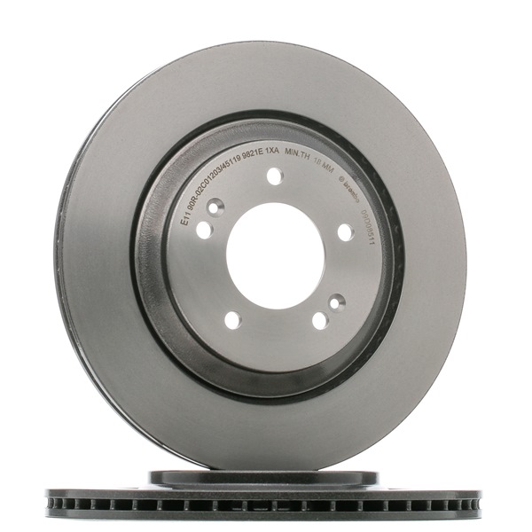 Köp billiga original Bromsskiva 09.D085.11 jämförbara med 58411S0500 OEM nummer på nätet