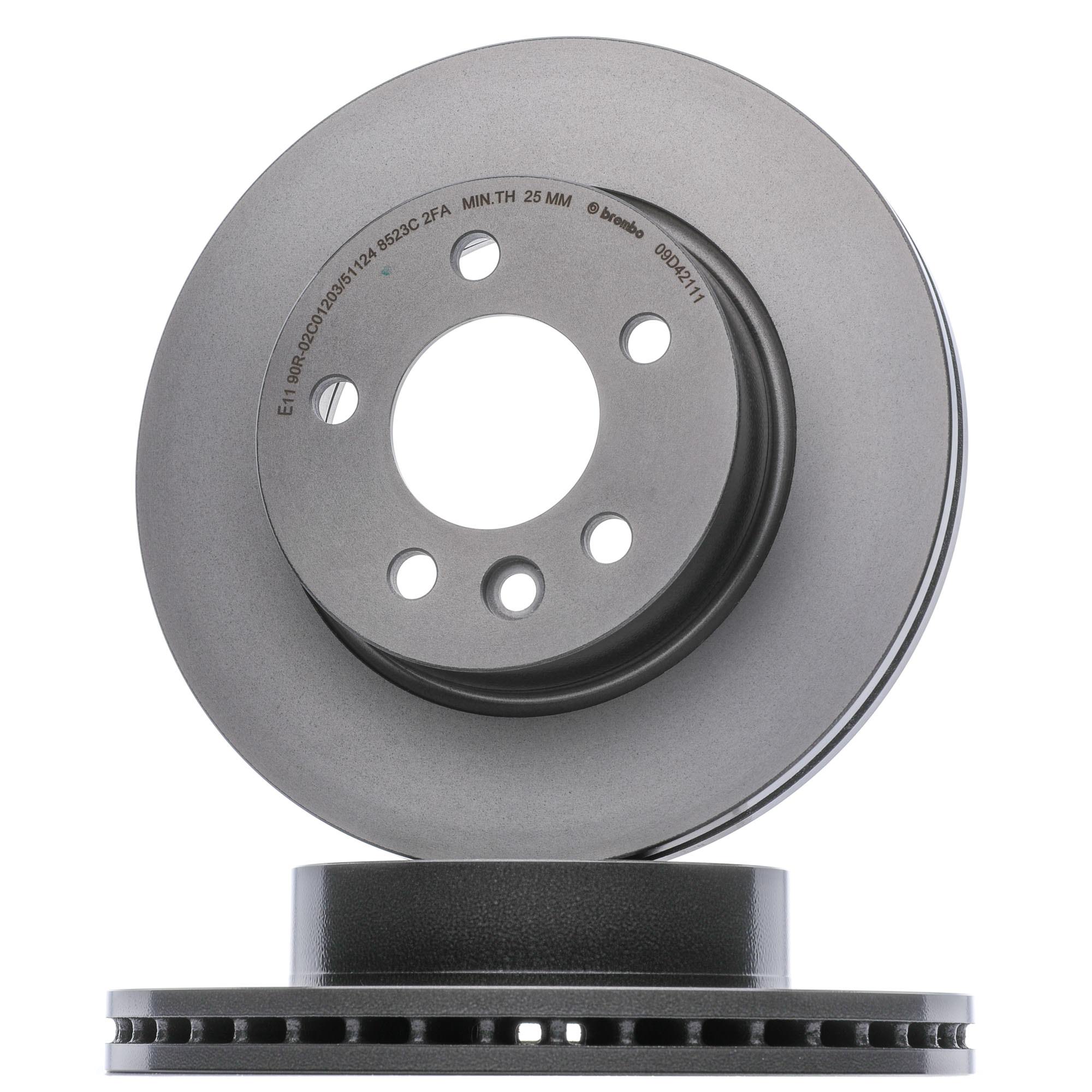 Įsigykite BREMBO Stabdžių diskas Prekės Nr.: 09.D421.11 už žemiausią 67,93 € kainą