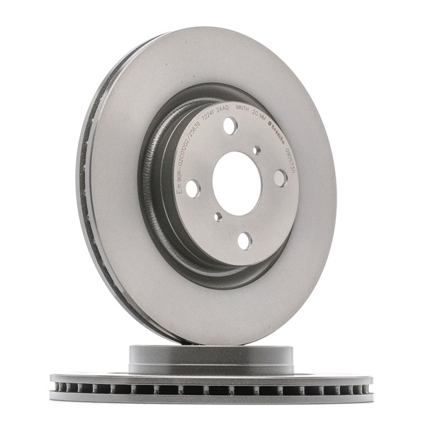 Cumpărați online Disc de frână 09.D573.11 original/ă și la un preț mic, compatibil/ă cu nr. OEM 435120D210