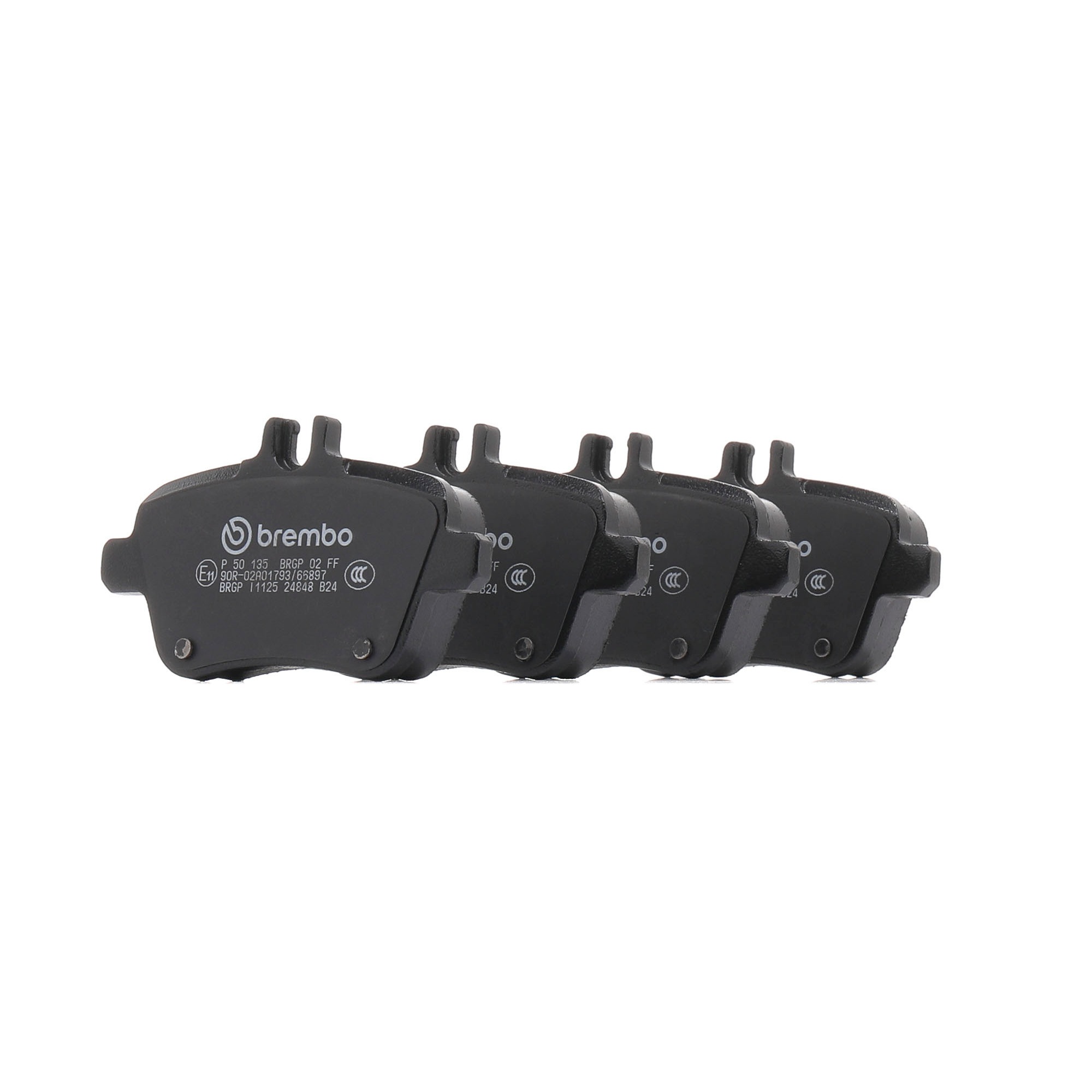 Įsigykite BREMBO Stabdžių kaladėlės Prekės Nr.: P 50 135 už žemiausią 45,55 € kainą