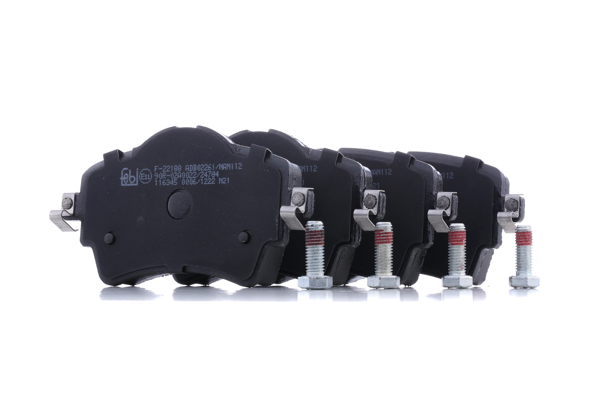 Köp FEBI BILSTEIN Bromsbelägg Produktnummer: 116345 till det förmånliga priset av 544,78 kr