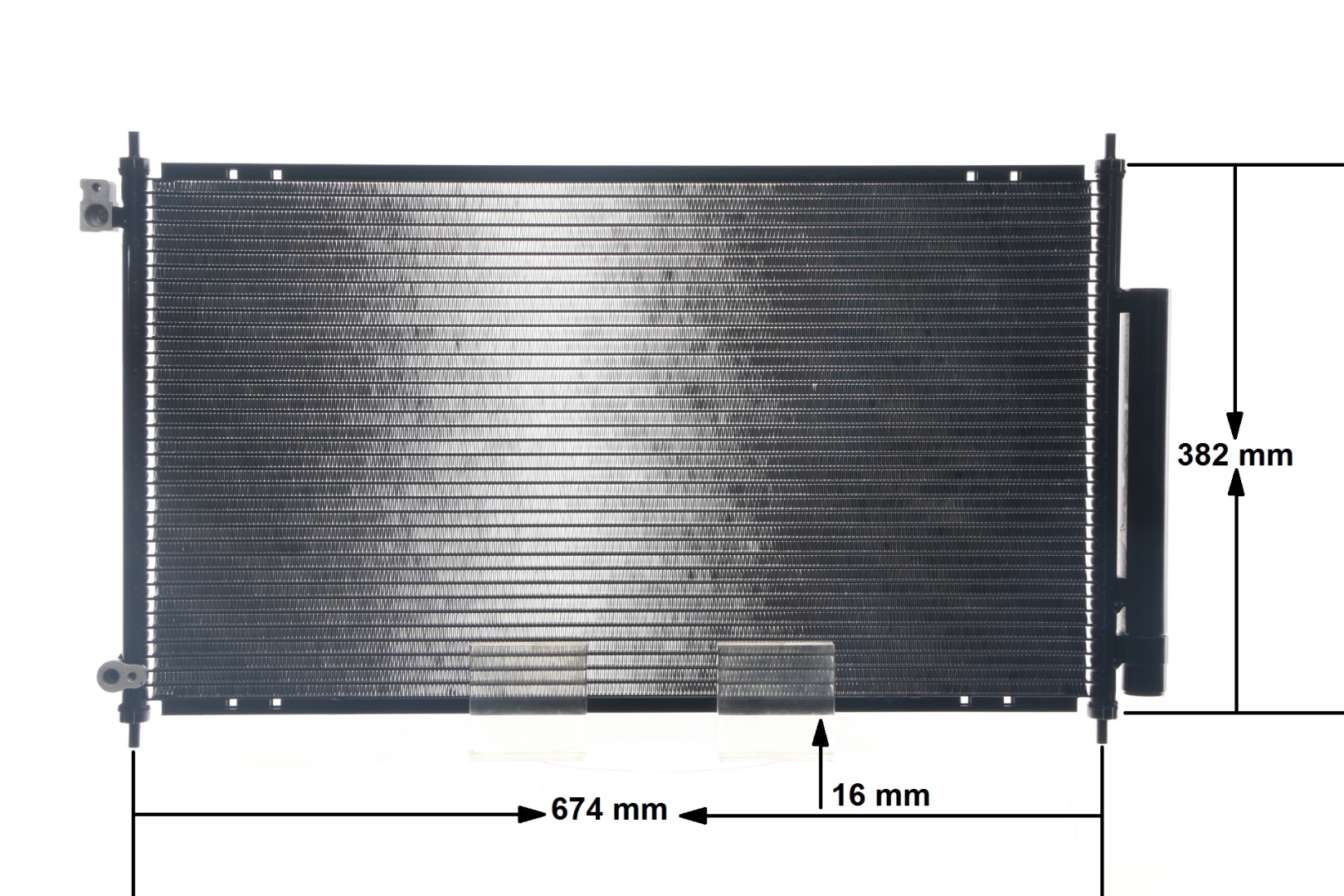 Cumpărați online Condensator, climatizare AC 467 001S original/ă și la un preț mic, compatibil/ă cu nr. OEM A0180SED0031