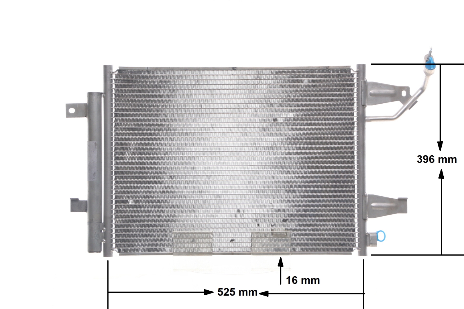 Condenseur de climatisation MITSUBISHI Colt VI (Z30) 2011 AC509000S MAHLE ORIGINAL